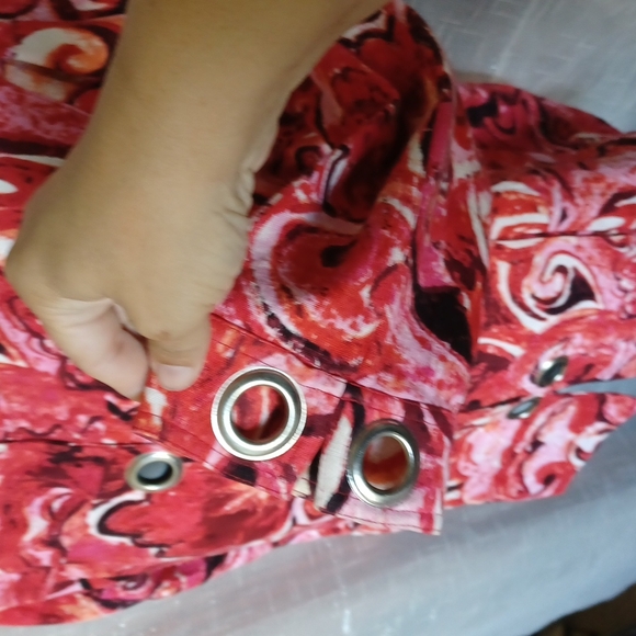 Parsley and Sage Multi color jacket, hook closure, M, 3/4 sleeve - Picture 7 of 8